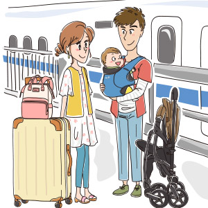 赤ちゃんの旅行デビュー、いつ頃、どこに出かけた？必要な持ち物は？