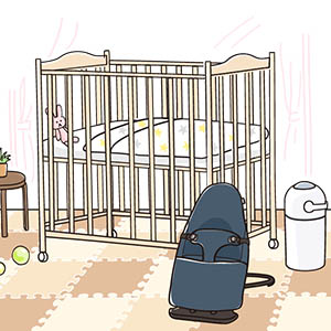 赤ちゃんが過ごすための部屋づくり、いつ頃から、何を準備した？
